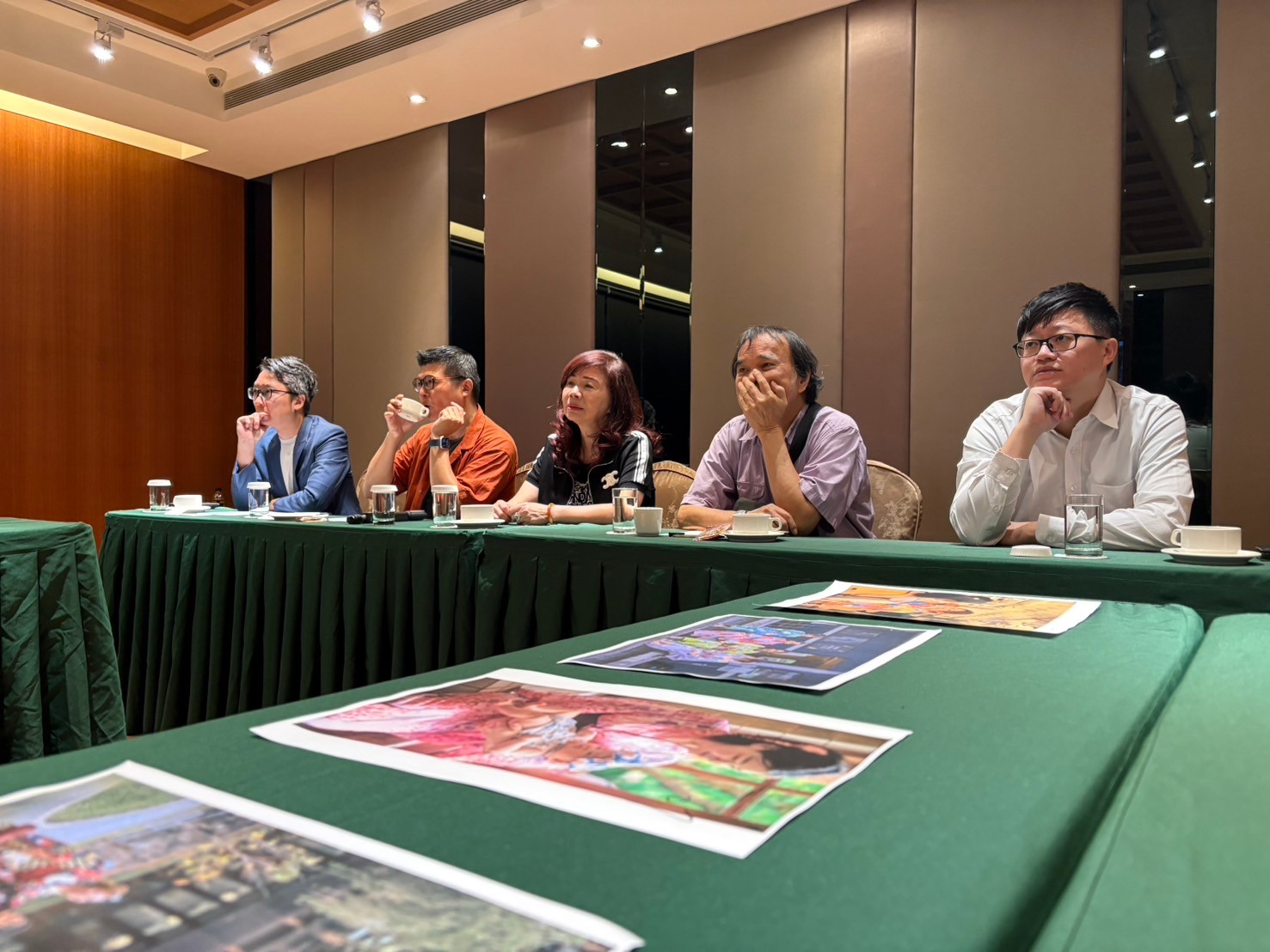 The judging panel selected the most representative works