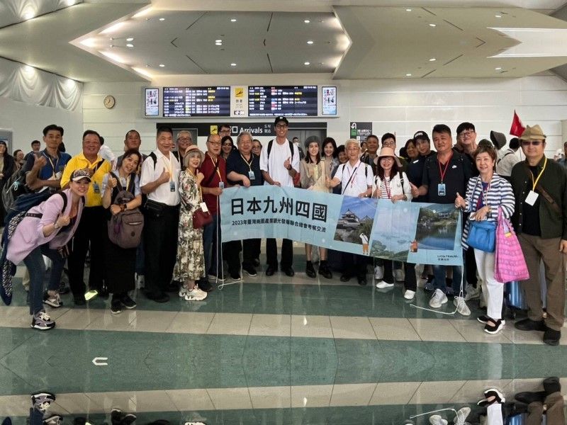  台北市温泉発展協会・台湾アジア太平洋国際温泉旅行協会・台湾商圏産業観光連合総会・台北市商圏産業連合会と食尚玩家・自由時報が共に日本の福岡・山口湯田温泉・愛媛松山市を視察 