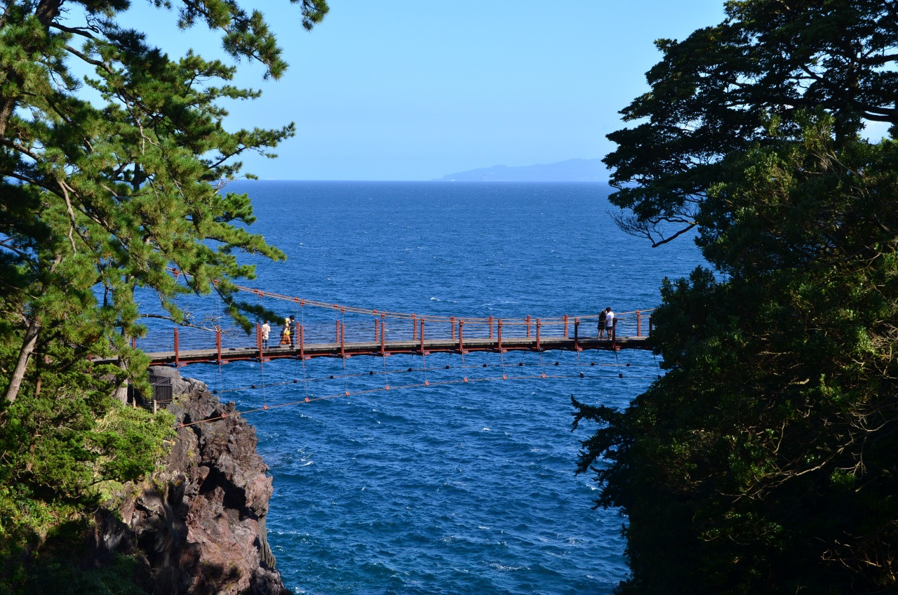 城ケ崎海岸門脇吊り橋